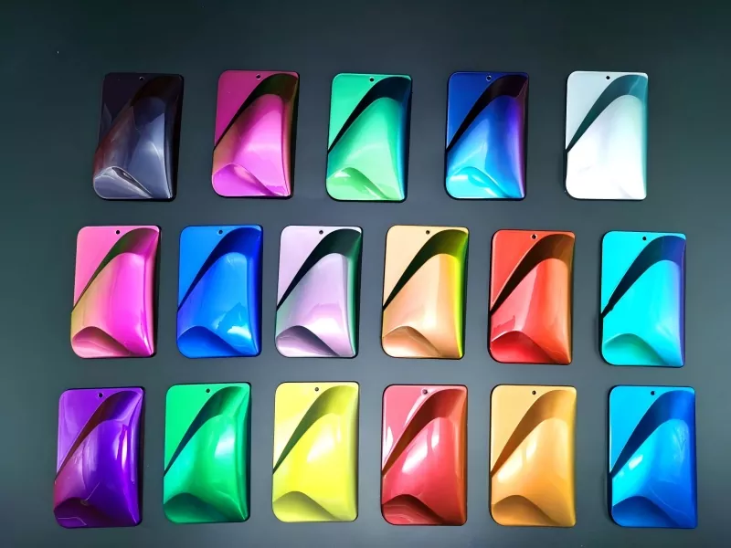 High Purity Color-Shifting and Chameleon Pigments for Industrial Spraying